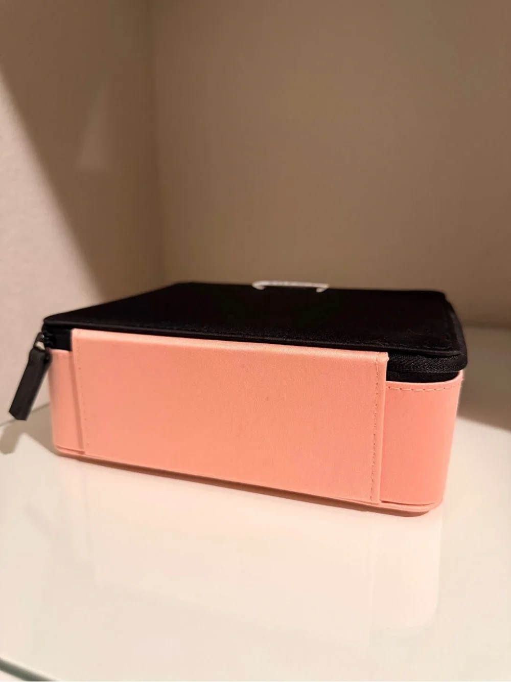 Prada Beauty Pink and Black Travel Storage Case
